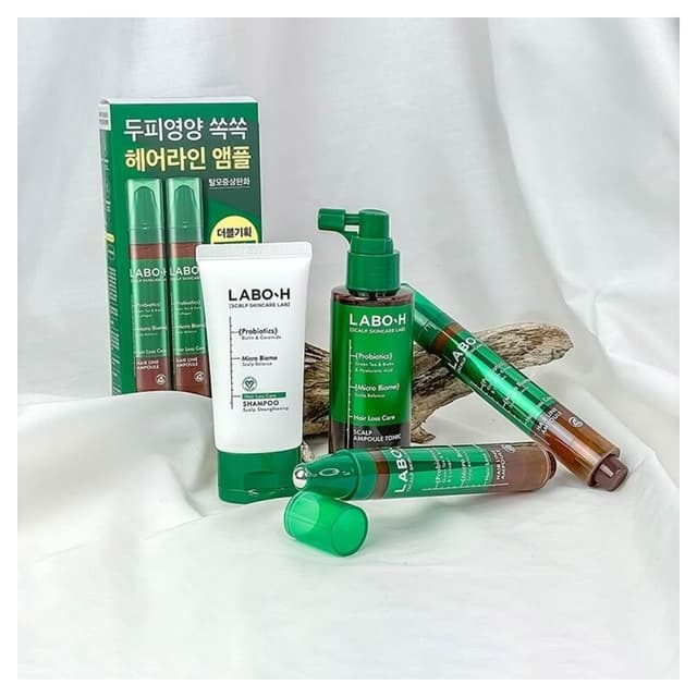 韓國 LABO H 頭皮精華噴霧 髮際線保養精華滾珠 精華滾珠 頭髮護理 精華噴霧 噴霧 滾珠 肥達代購