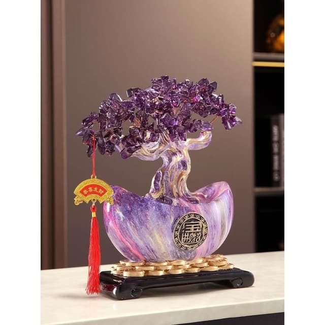 開業發財樹搖錢樹招財元寶葫蘆擺件裝飾喬遷之喜新居禮物搬家禮品