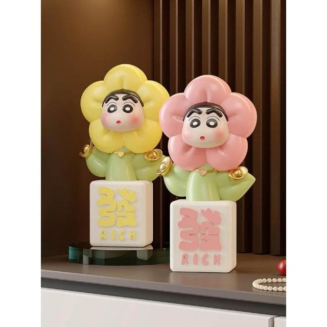 創意有錢花招財擺件前臺開業裝飾玄關客廳電視櫃旺宅家居送人禮物