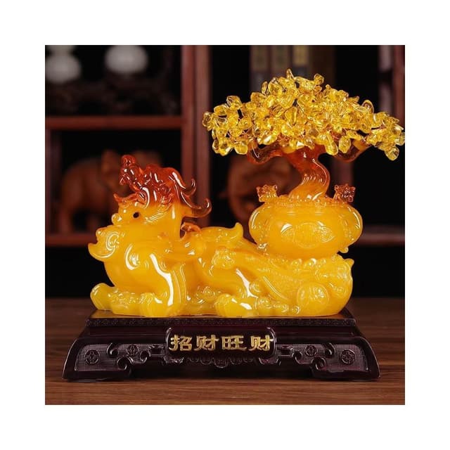 招財旺財貔貅聚寶盆擺件水晶搖錢樹客廳辦公室裝飾品喬遷開業禮品