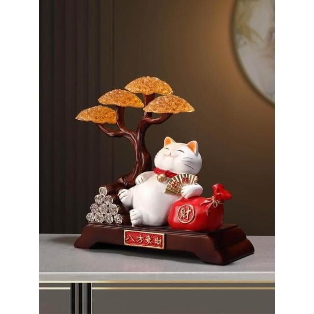 招財貓擺件開業大吉禮物朋友飯店新店開店送禮高檔前臺創意裝飾品