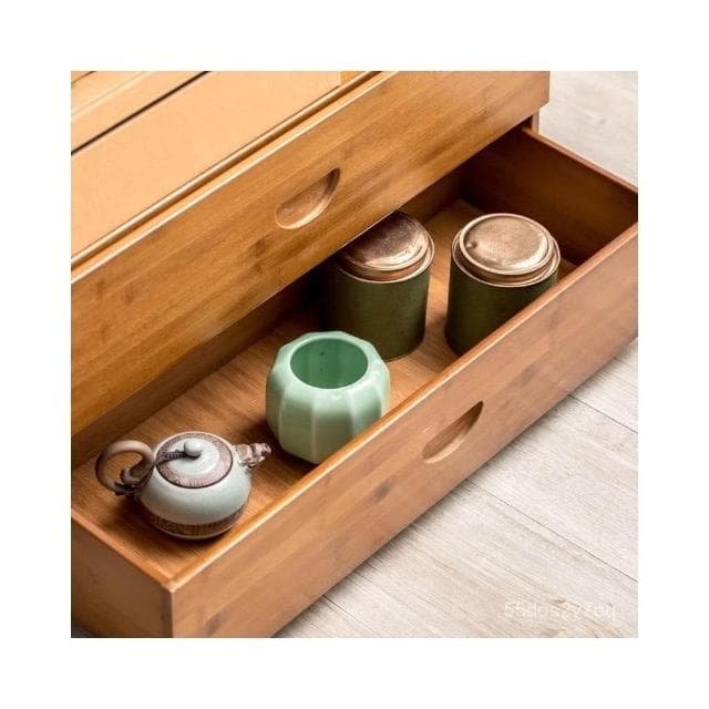 『免運含稅』 茶水架置物架子楠竹實木多層茶葉茶具收納儲物架泡茶桌茶臺茶櫃架