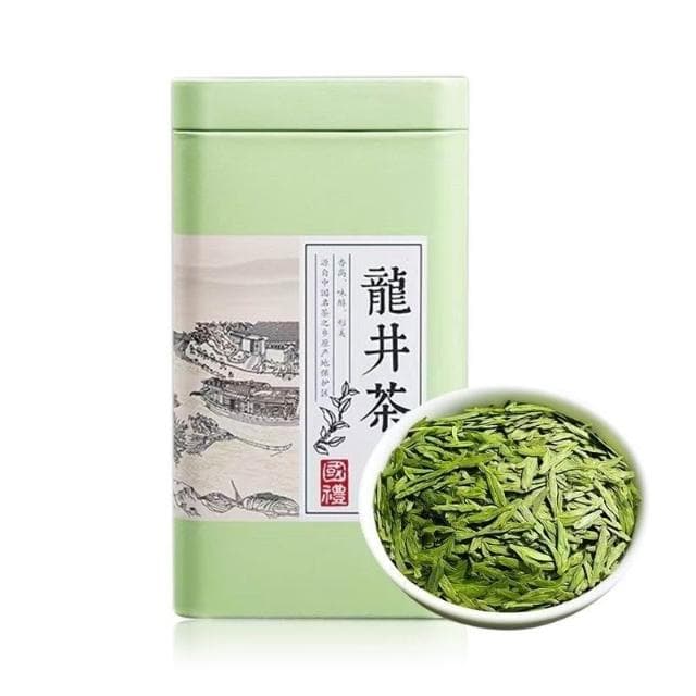 HanNaMiChan雨前龍井2024新茶正宗明前龍井茶高山綠茶茶葉批髮春茶罐裝250g
