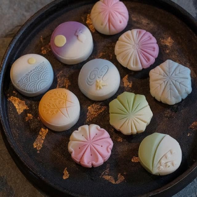 HanNaMiChan中式糕點古代宋代結婚訂婚擺臺喜餅糕點和果子茶點點心伴手送禮