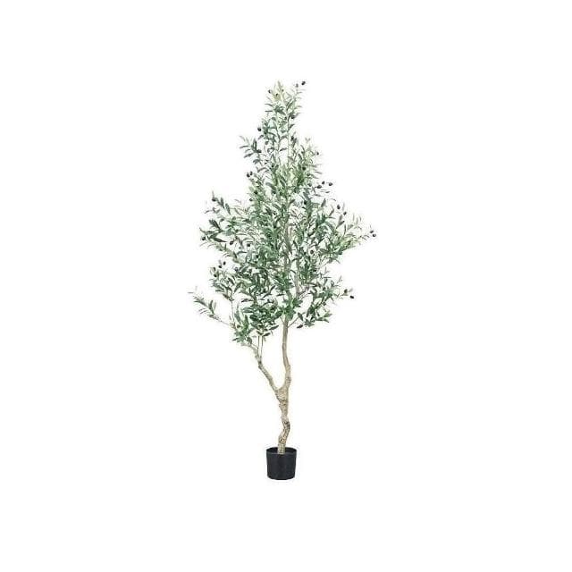 可開發票 北歐仿真綠植假盆栽大型裝飾擺件客廳室內盆景仿真植物橄欖樹假樹