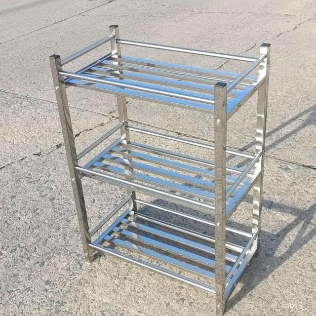 免運 不銹鋼陽臺花架 加厚落地式收納輪子多肉室內多層置物架 綠蘿盆移動盆栽架 花架陽臺落地式 園藝花架 植物架 陽臺花架