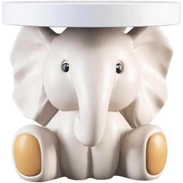 創意大象茶幾 客廳落地擺件茶几🎁禮物 電視櫃沙髮旁茶幾 臥室床頭櫃 喬遷新居禮品邊幾 茶幾 創意邊幾 沙發茶幾送禮