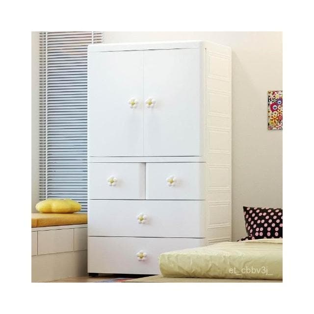 新品💙兒童衣櫃 寶寶衣櫃 寶寶衣櫥 兒童衣櫥 嬰兒收納櫃 整理置物櫃 收納架 玩具收納架 簡易兒童衣櫥 衣服整理儲物櫃