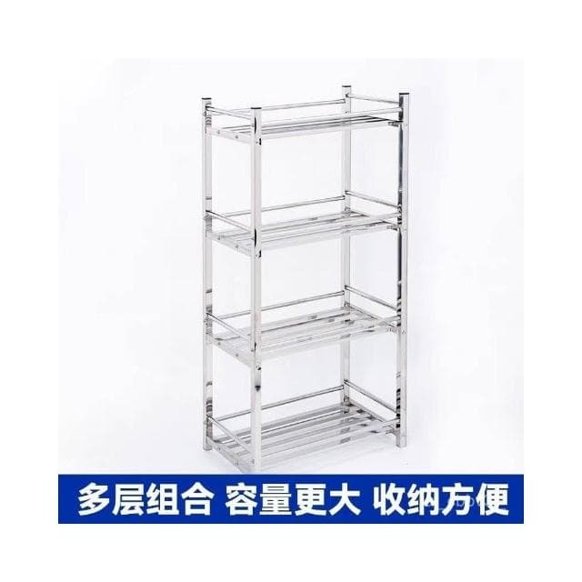 免運 不銹鋼陽臺花架 加厚落地式收納輪子多肉室內多層置物架 綠蘿盆移動盆栽架 花架陽臺落地式 園藝花架 植物架 陽臺花架