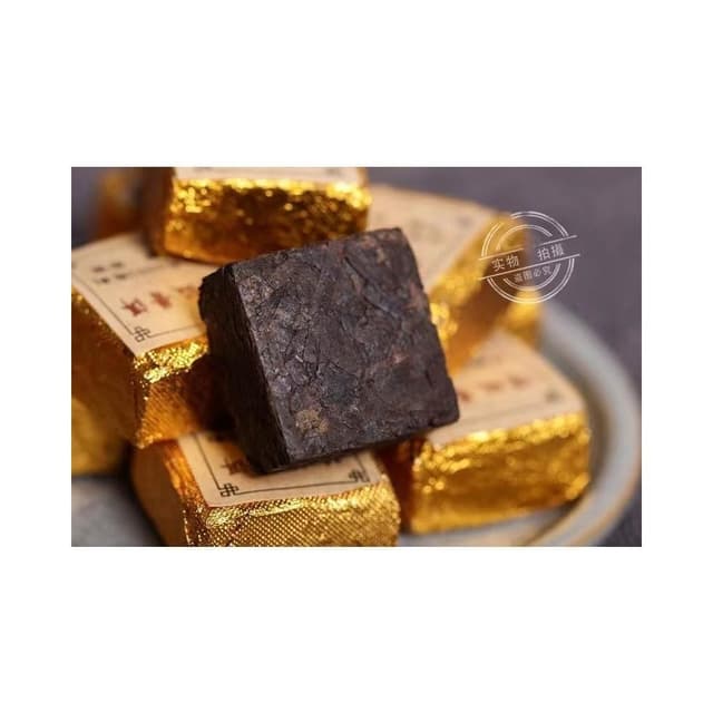 阿四嫂  沱茶/茶葉 雲南普洱茶葉 2003年小金磚 迷你小沱茶500g 檟字方磚