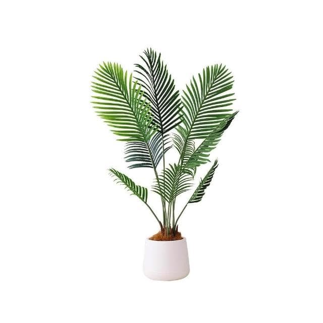 暖巢家居 ♥️仿生散尾葵 仿真綠植 輕奢裝飾 客廳落地仿生盆栽 室內植物 造景樹 擺件假花