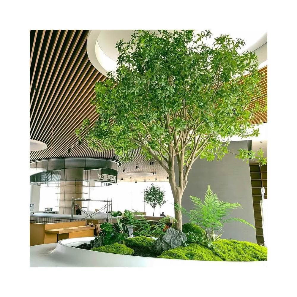 🌿🎈高端馬醉木 仿真植物 櫥窗造景 室內裝飾樹 仿生綠植 大型假樹 簡約景觀