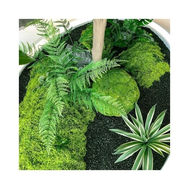 🌿🎈高端馬醉木 仿真植物 櫥窗造景 室內裝飾樹 仿生綠植 大型假樹 簡約景觀