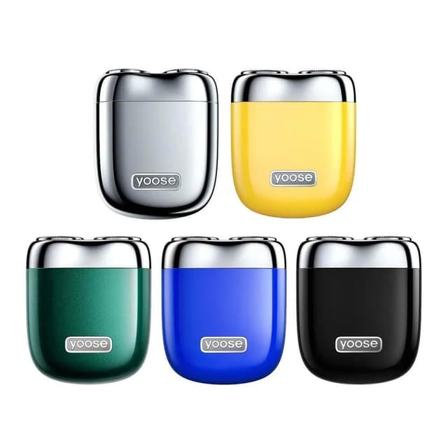 yoose 有色 Mini 2.0 全合金隨身電動刮鬍刀 IPX7防水/德國寬幅鋼刃/附收納皮套