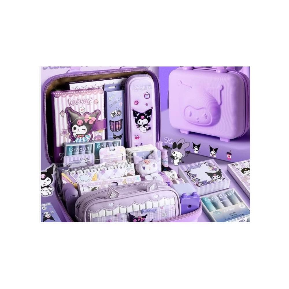 開學禮物 畢業禮物 生日禮物 禮物文具套裝禮盒庫洛米豪華一整套生日禮物開學大禮包學習用品盲盒獎