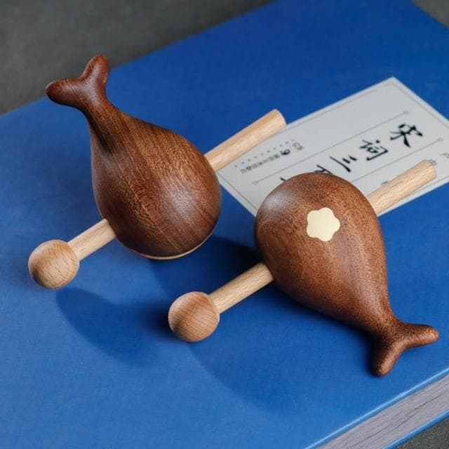 喜可xekoro小鯨魚木魚敲靜心神器便攜木魚送朋友同學閨蜜可愛小禮物木魚