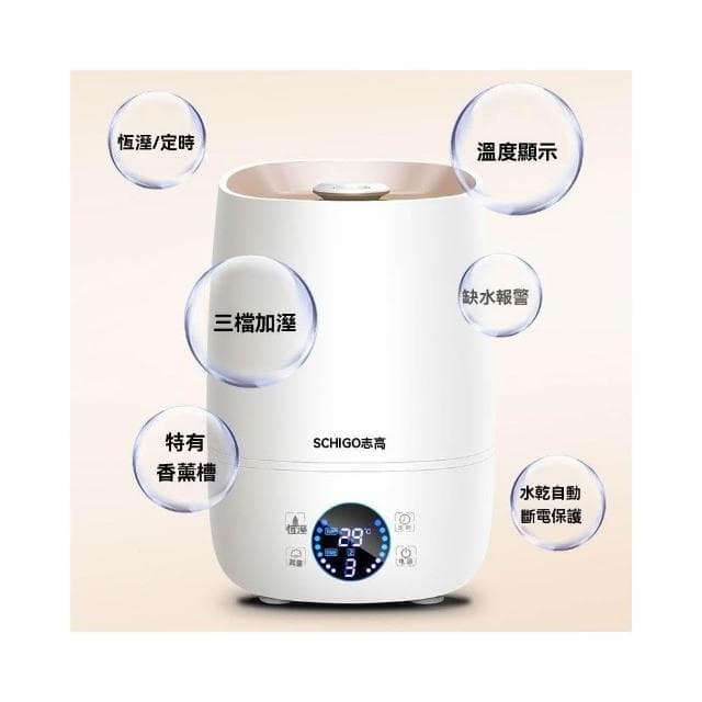 空氣清淨機 清淨機 加溼器 家用靜音大容量 臥室室內空氣香薰淨化噴霧