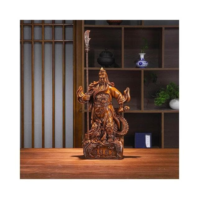 關公像 關二爺擺件 武財神 關羽雕像 做生意招財 開業送禮 家中供奉神像 客廳擺件 店鋪公司供奉擺設