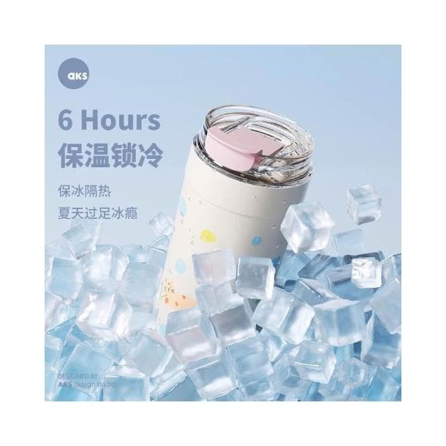 「現貨免運」咖啡環保杯保溫咖啡杯保溫杯直飲杯隨手杯冰霸杯吸管杯保冰杯情侶杯女生生日交換禮物