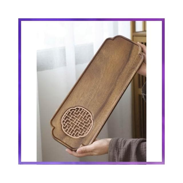 廠家直發 免稅 茶盤 商用整塊胡桃木排水式茶盤簡約家用實木小型幹泡臺茶具套裝新