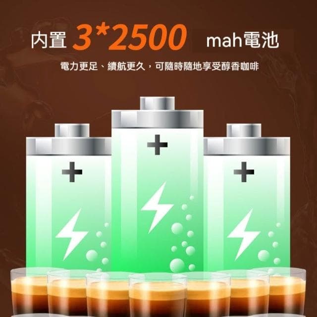 膠囊咖啡機 意式濃縮便攜式咖啡機 咖啡粉大小膠囊三合一 攜帶方便 一鍵啟動 冷熱雙萃