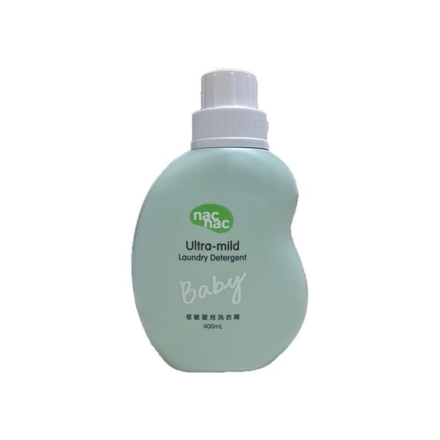 【nac nac】低敏/抗菌防螨嬰兒洗衣精400ml(衣物清潔)
