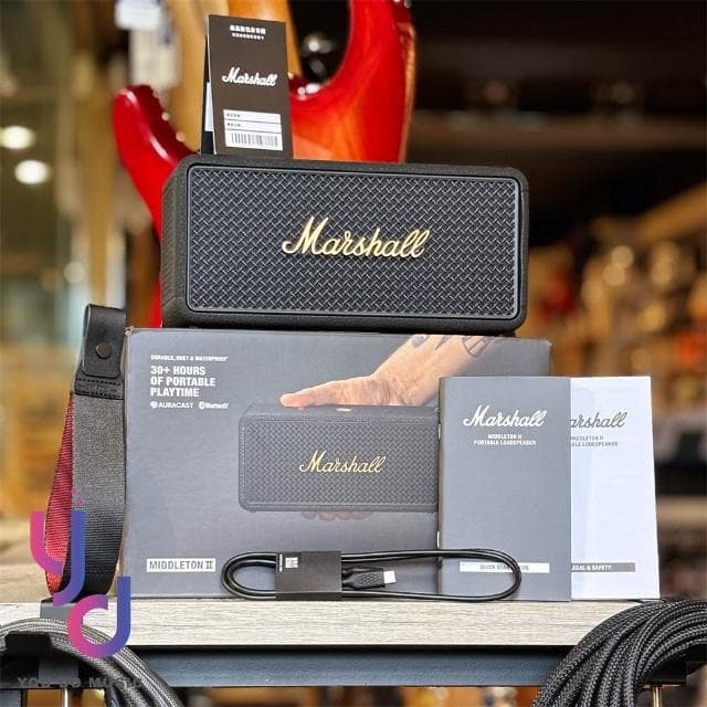 【Marshall】Marshall 馬歇爾 Middleton II 第二代 藍牙 喇叭 音響 台灣 公司貨 便攜 露營 18個月保固