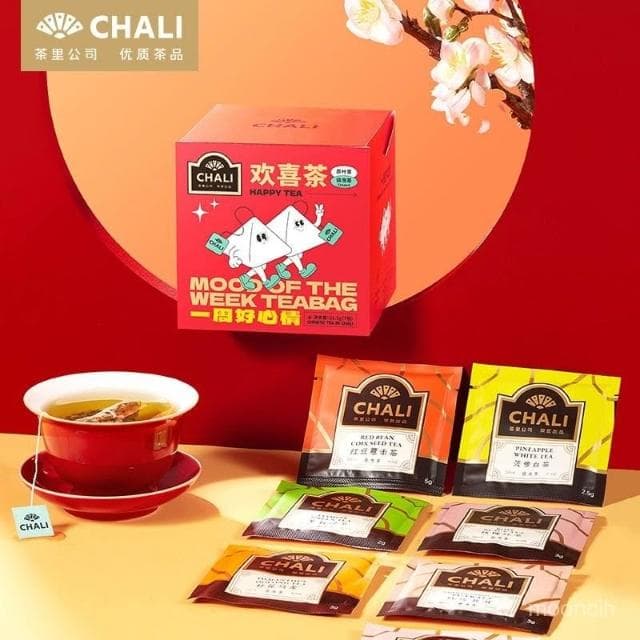 淘甄選好物ChaLi茶裏歡喜茶紅茶桂花青提蜜桃烏龍袋泡茶結婚伴手禮水果茶