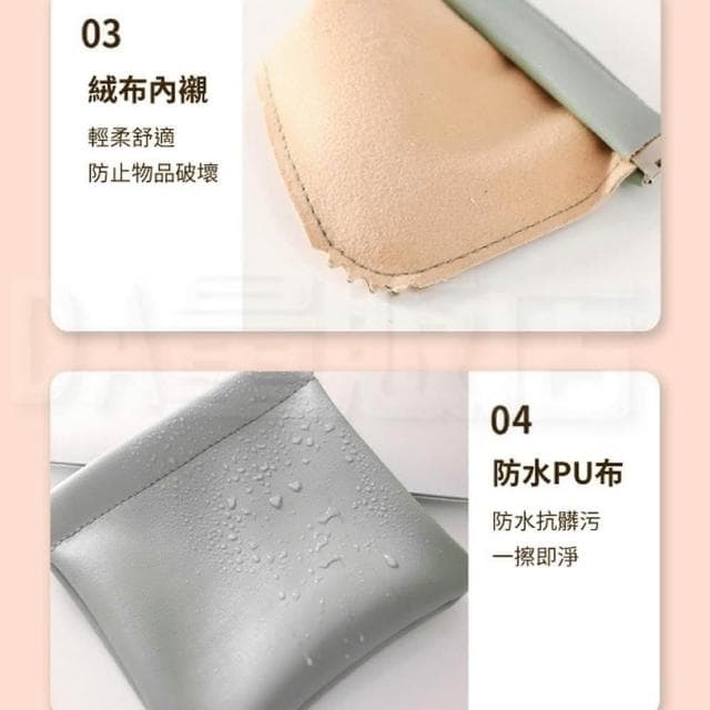 皮革彈片零錢包 迷你零錢包 收納袋自動閉合 飾品 耳機收納