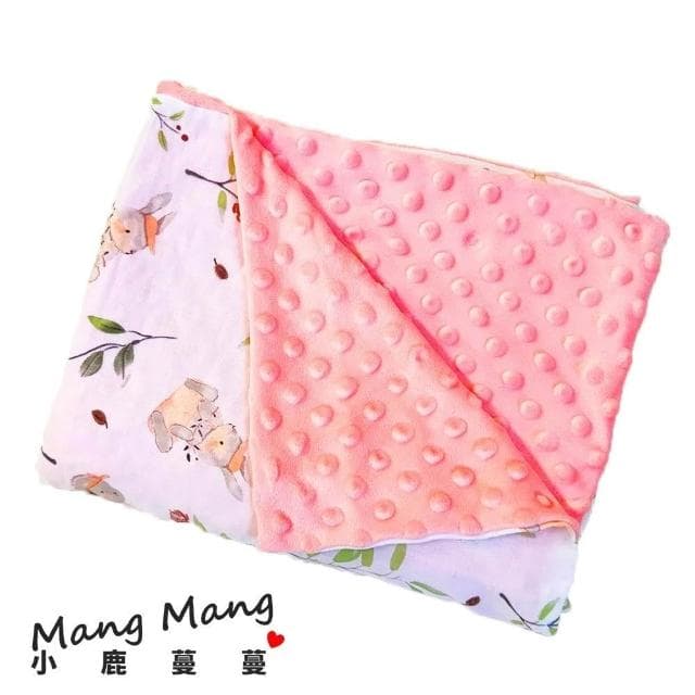 Mang Mang 小鹿蔓蔓 寶貝觸覺安撫蓋毯 彌月禮盒(六款可選)