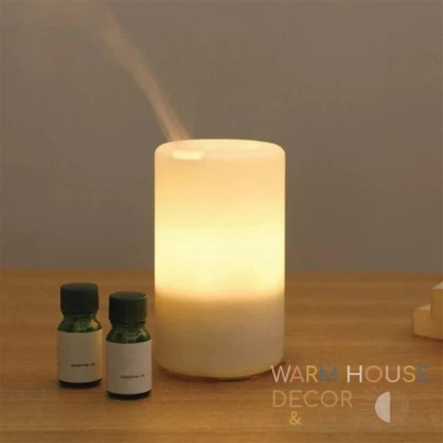 【Warm House Decor 暖和家居】水氧機(香氛機 香薰機 加濕器 擴香機 芳香機 香芬機 精油機 生日禮物情人節禮物 精油香薰機)
