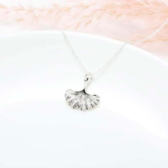 【Angel & Me】銀杏 葉 s925 純銀項鍊 女友 生日禮物 聖誕節禮物
