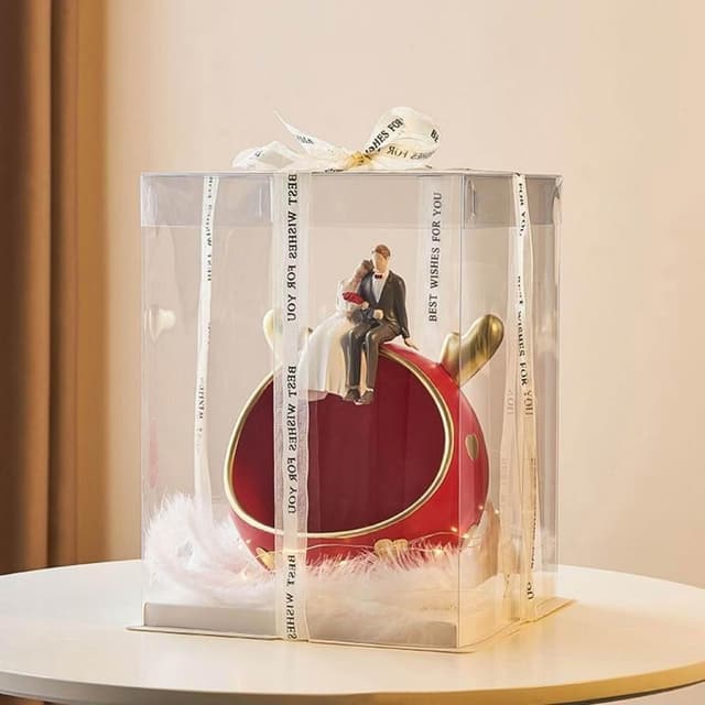 鑰匙收納 訂婚禮物 居家裝飾品 結婚禮品 訂婚禮物玄關擺件送新娘人的閨蜜朋友高級實用裝飾品