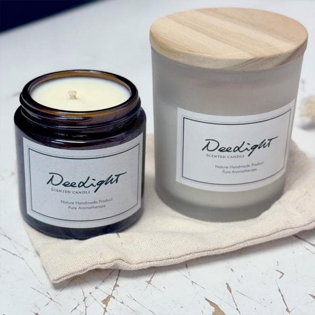 DeeLight 愉光 植萃手作大豆香氛蠟燭 情人節限定版 120g 多款可選 送禮推薦