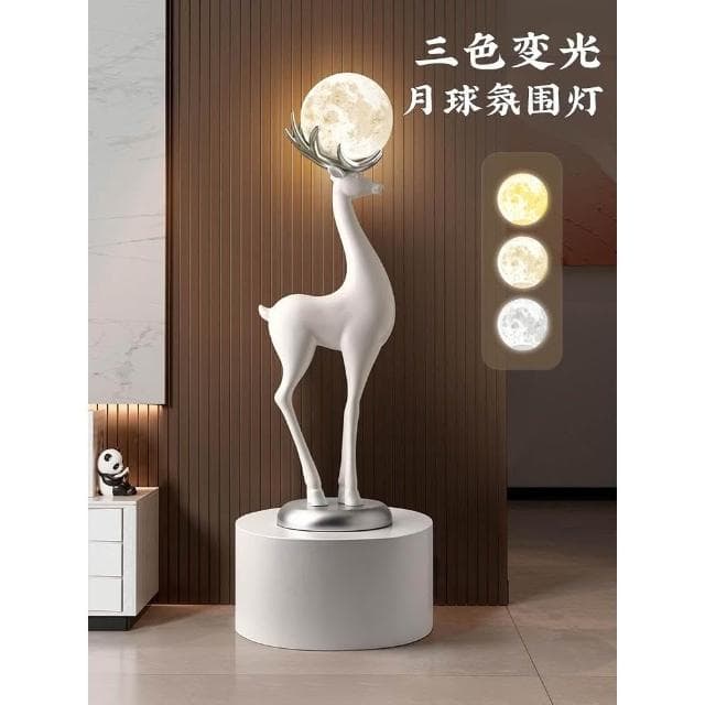 客廳電視櫃旁邊落地擺件旺宅沙發旁玄關創意大型高檔喬遷新居禮物