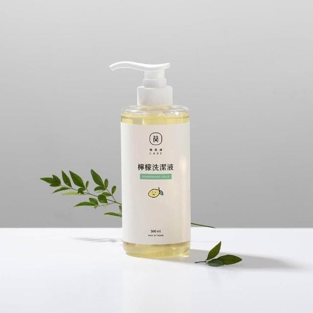 【EASE 簡易淨】檸檬洗潔液 500ml (洗碗精/碗盤清潔/台灣研發 )