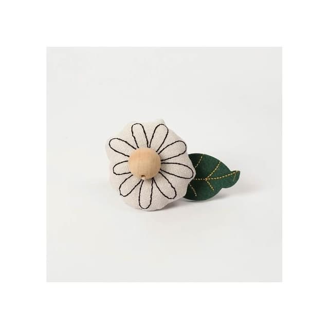 《文創旗艦店》車用擴香夾-雛菊 2137002（布釦／香氛／器具／擴香／木質／交換禮物／Jeantopia）