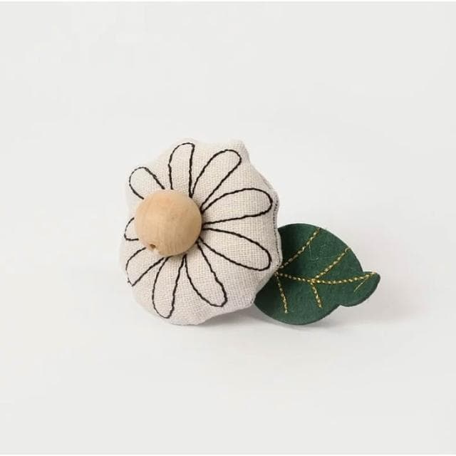 《文創旗艦店》車用擴香夾-雛菊 2137002（布釦／香氛／器具／擴香／木質／交換禮物／Jeantopia）