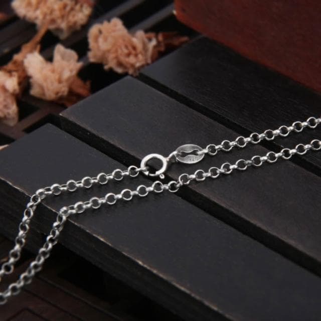 【巴黎精品】紐約精品 現貨+預購 S925手工純銀項鍊足銀泰銀項鏈子純銀首飾復古情人節禮物-十字架男女飾品a1kj3