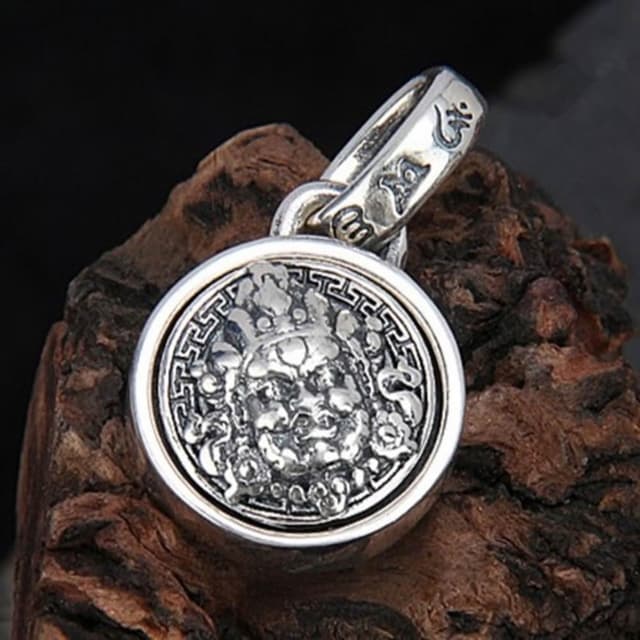 【巴黎精品】現貨+預購 S925手工純銀吊墜子足銀項鍊泰銀項鏈首飾復古情人節禮物-復古做舊男女飾品a1kj25