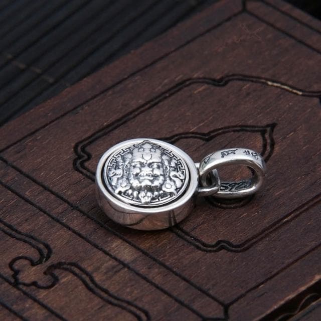 【巴黎精品】現貨+預購 S925手工純銀吊墜子足銀項鍊泰銀項鏈首飾復古情人節禮物-財源廣進男女飾品a1kj33