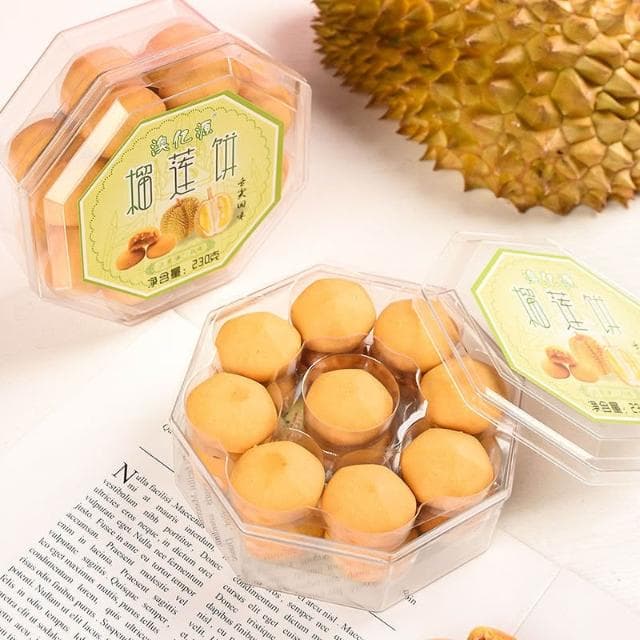 【潮、澳門特色零食品榴蓮餅傳統糕點休閒風味特産小喫茶點年貨過節送禮  滿額免運