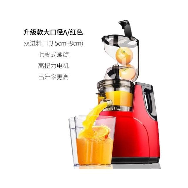 榨汁機家用渣汁分離水果全自動小型果蔬果肉多功能炸果汁機原汁機