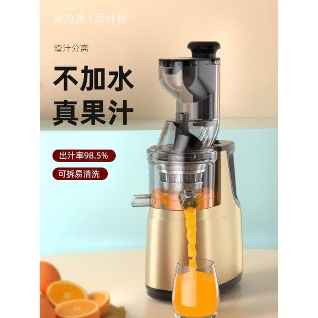 榨汁機家用渣汁分離水果全自動小型果蔬果肉多功能炸果汁機原汁機