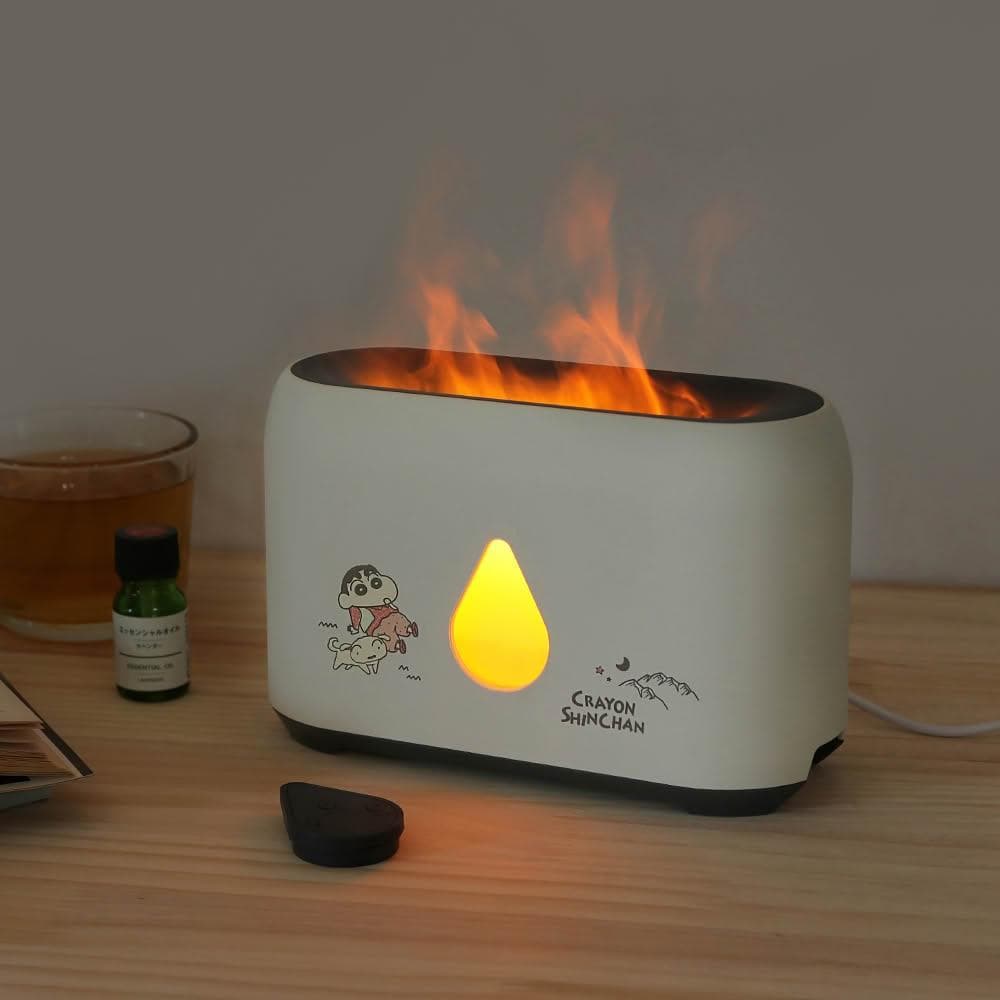 【Norns】蠟筆小新超音波香氛噴霧器- 小夜燈 香氛機 水氧香薰機