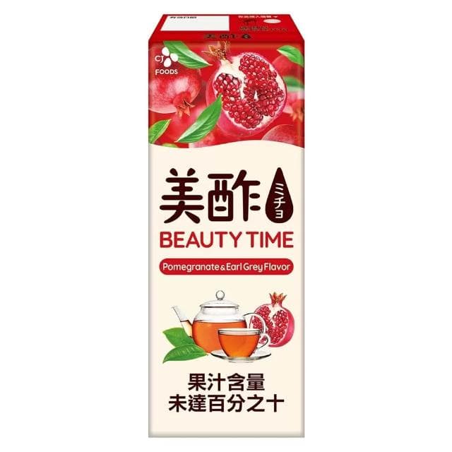 5Cgo🏆美酢 石榴伯爵茶風味醋飲200毫升X24入#246926濃郁的伯爵茶香與酸甜果香-303
