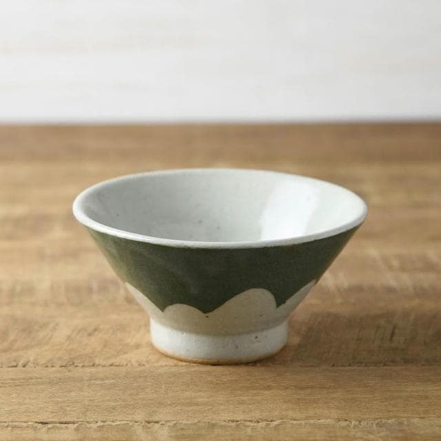 ［拾憩］手工質感富士山飯碗 13cm(美濃燒 湯碗 碗 對碗 夫妻碗 陶瓷碗 瓷碗 小碗 日式碗 入厝 送禮 禮物)