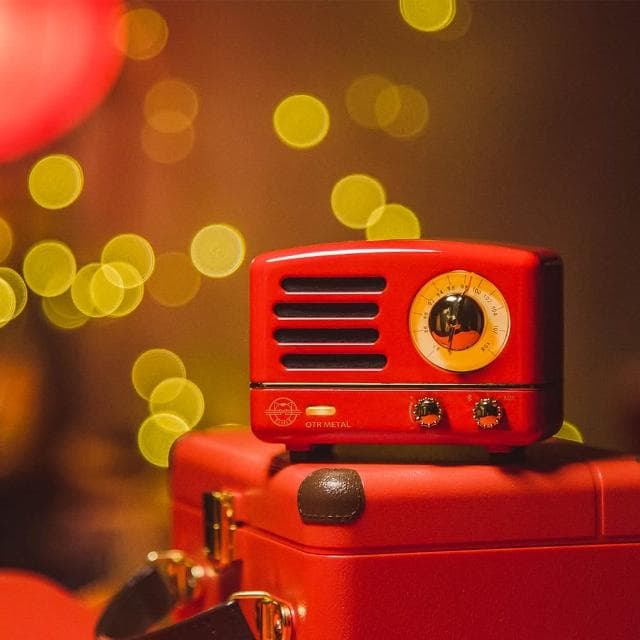 【MUZEN】OTR經典復刻藍牙音響收音機(經典版 尾牙 抽獎 情人節禮物)