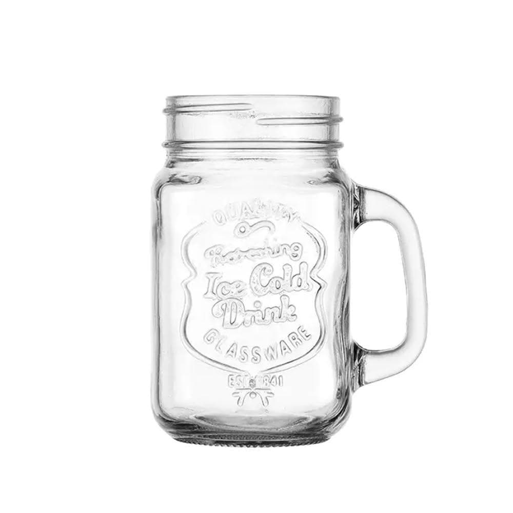 WildJar 梅森罐 窄口馬克杯 480ml (梅森罐 密封罐 儲物罐 飲料杯)