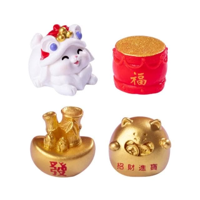 沐晨植物園｜微景觀 金色發財擺件 招財聚寶盆 盆栽裝飾 春節 過年擺飾 招財進寶 柿柿如意 發財 招財 金葫蘆